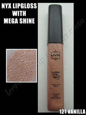 NYX Mega Shine Lip Gloss *121 VANILLA*