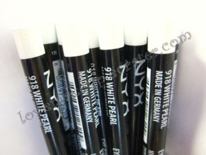 *NEW* NYX Slim Pencil EYE LINER EYEBROW LINER 918 WHITE PEARL [Possible Dupe: Urban Decay 24/7 Yeyo]