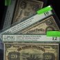 3 NOTES 1925 $20 ,1929 $5 &$10 BANK OF NOVA SCOTIA  PMG ,halifax ,canada