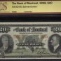 1938 $20 BANK OF MONTREAL BCS VF 25