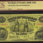 1935 $10 BANK OF TORONTO BCS F 15