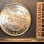 1882 CARSON CITY  MORGAN SILVER DOLLAR  MS66   agc  CERTIFIED