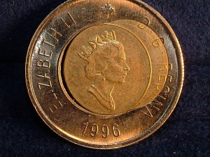 2006 dramatic CANADA  $2 twoonie  beautiful ERROR  COIN