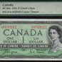 1954 $1 "DEVILS FACE H/A" BANK OF CANADA PMG65  gem UNCIRCULATED