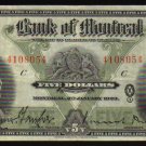 1923 $10 BANK OF MONTREAL  LARGE banknote