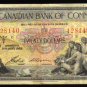THE CANADIAN BANK OF COMMERCE $20.00 1935 VERY FINE