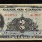 BANK OF CANADA $2 1935 VF