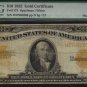 USA $10 1922 gold certificate much scarcer  MULE PMG vg10