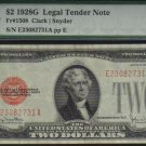 $2 1928 G United States Note RED SEAL  PMG 35