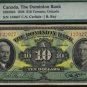 1938 THE DOMINION BANK  $10 PMG VF25 very very NICE