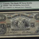 1935 $5the dominion bank  PMG 25 very nice