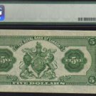 1935   $5 royal bank of canada  PMG 25 very nice