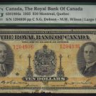 1935 $10 royal bank of canada  PMG 10  very nice