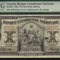 $10 BANQUE CANADIENNE NATIONALE banknote PMG 30 scarce