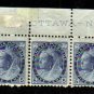 1899 5 cents 3 STAMPS queen victoria MNH canada RARE