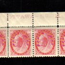 1899 2 cents 4 STAMPS Queen Victoria canada RARE plt 11