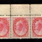 1899 2 cents 4 STAMPS Queen Victoria canada RARE plt 11
