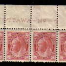 1899 3cents STAMPS Queen Victoria canada  #69  PLATE#6
