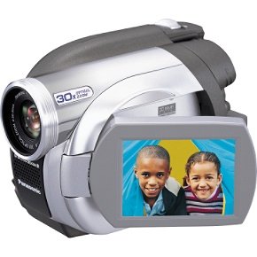 Panasonic VDR-D100 DIGA 8cm Digital DVD-RAM DVD-R Camcorder-Free Shipping!!!