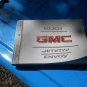 2001 GMC Jimmy / Envoy owners manual GM