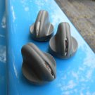 96? 1997 98 ? Pontiac Grand AM 3 peice heater knob set (red back)