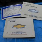 97 1997 Chevy Blazer owners manual set GM SUV 4X4