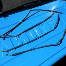 1965 66 67 68 69 Chevy Corvair Monza 4 dr door edge guards, set of 4 GM