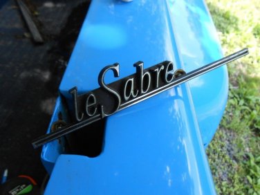 1967 67 Buick Lesabre dash board emblem NICE!!! GM 1380778