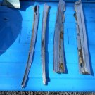 1965 1966 Cadillac Deville 2 door rear quarter window roof rail moldings GM