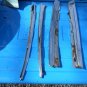 1965 1966 Cadillac Deville 2 door rear quarter window roof rail moldings GM