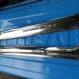 1967 Ford Galaxie 2dr coupe outer front pillar post stainless NICE FOMOCO