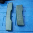 1965 1966 1967 1968 1969 Chevy Corvair Monza turquoise arm rest pads (2) GM