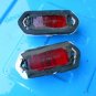 69 1969 Chevy Chevelle El Camino Malibu SS rear red marker lights, pair orig GM