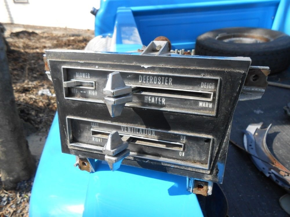 1964 Buick Riviera dash heater control assembly GM