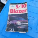92 1992 Chevy S10 Blazer SUV owners manual