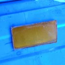 68 1968 Ford Falcon front passenger side amber side marker reflector Fomoco