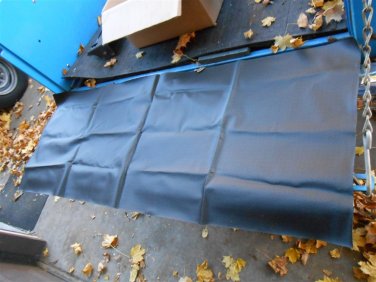 70 71 72 Chevelle Malibu Elky perforated black visor sail panel material 53 X 20 inches