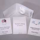 100 Personalized Wedding or Bridal Shower Mintbooks Mintbook Favors