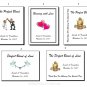 105 Personalized Wedding Rectangle Tea Bag Favor Labels