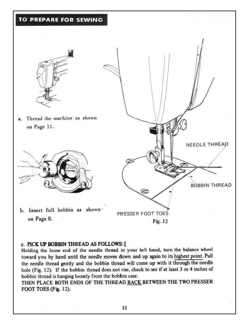 Morse 4300 Fotomatic III Sewing Machine Manual Pdf