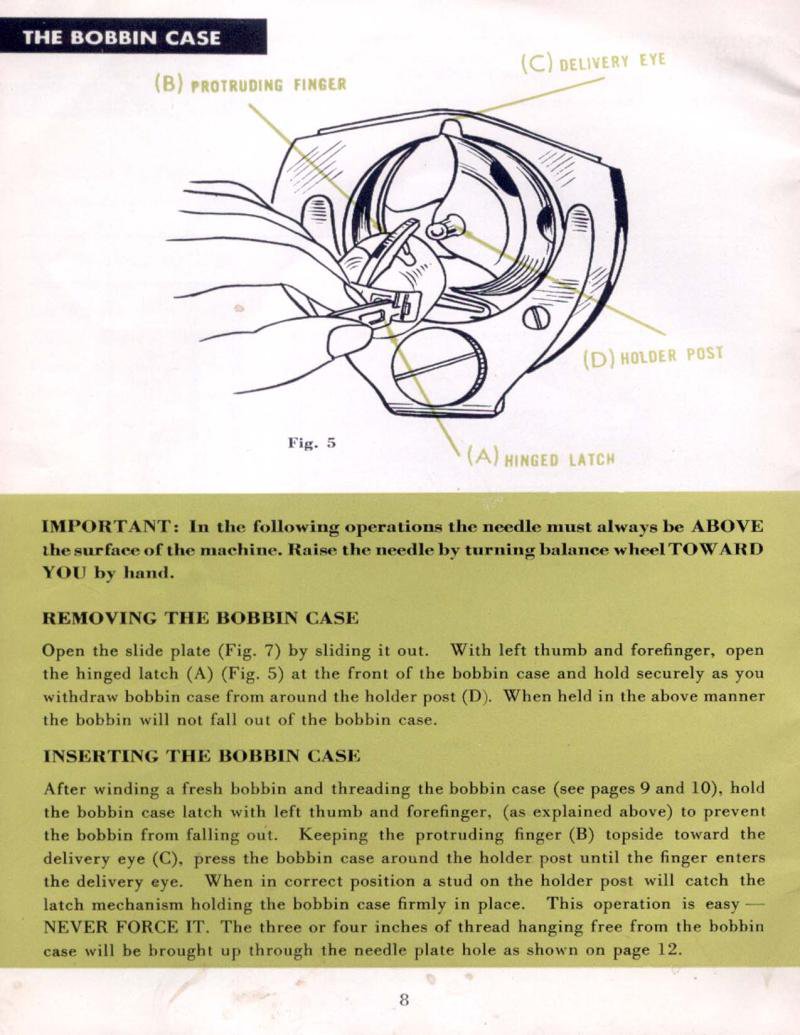 Morse Zig Zag Fotomatic Sewing Machine Manual Pdf
