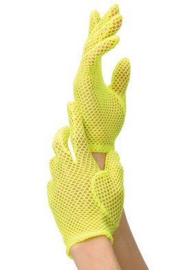 Fishnet Wrist Length Gloves Leg Avenue Style# G9011-NPNK-OS