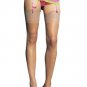 Lycra Mesh Garter Belt with G-String Leg Avenue Style# 8889-NPNKLIME-OS