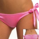 Lycra Tie Side Ruched Back Panty Sexy Lingerie Intimate Apparel Leg Avenue Style# 2402-WHT-OS