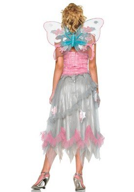 Pixie Patchwork Wings Leg Avenue Style# 2075-PNK-OS