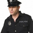 Police Officer Cop Hat Leg Avenue Style# A1006-BLK-OS