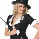 Satin Pop-Up Top Hat Leg Avenue Style# A1007-BLK-OS