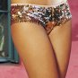 Sequined Lycra Low Rise Tanga Shorts Panty Sexy Lingerie Intimate Apparel Leg Avenue Style# 2848-SIL