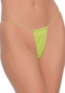 String Cord Mini Thong Panty Sexy Lingerie Intimate Apparel Leg Avenue Style# 2505-NPNK-OS