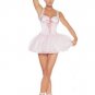 2PC Ballerina Princess Sexy Halloween Party Costume Leg Avenue Style# 8032-PNK-M